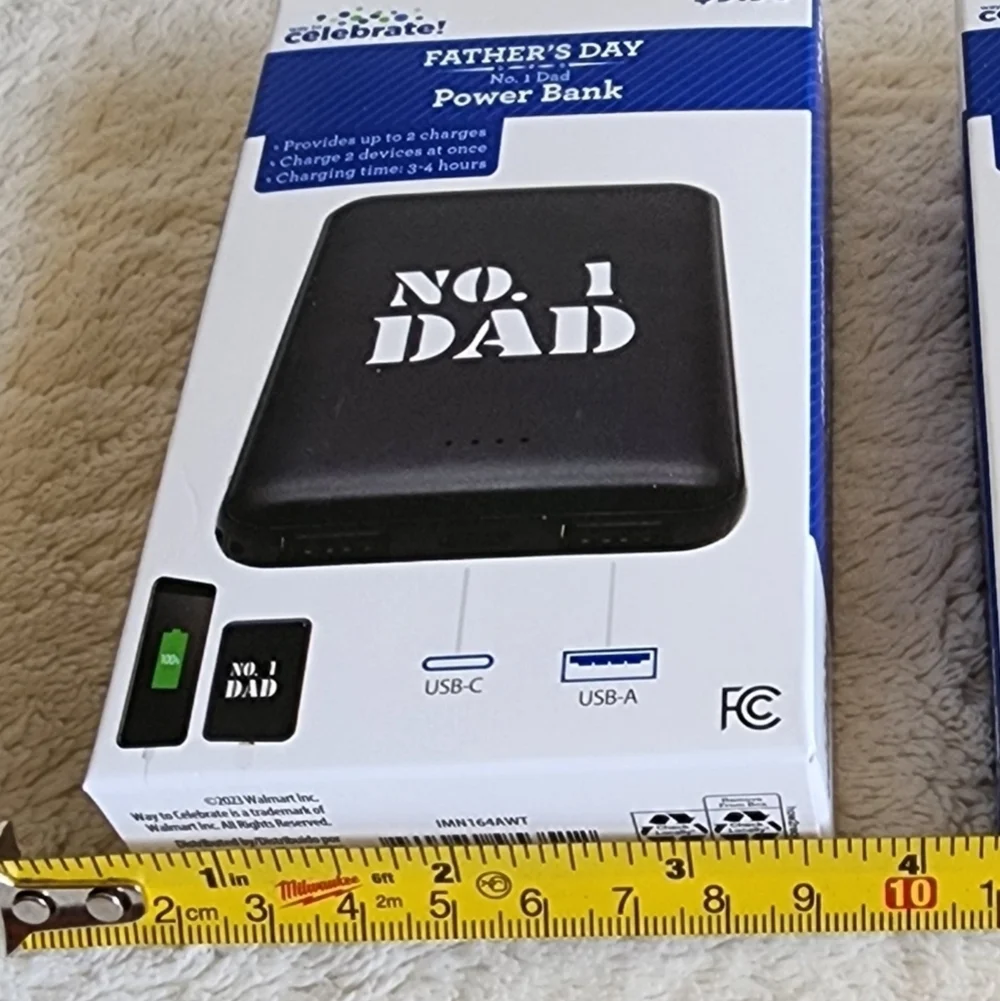 NWT Black Power Bank 
